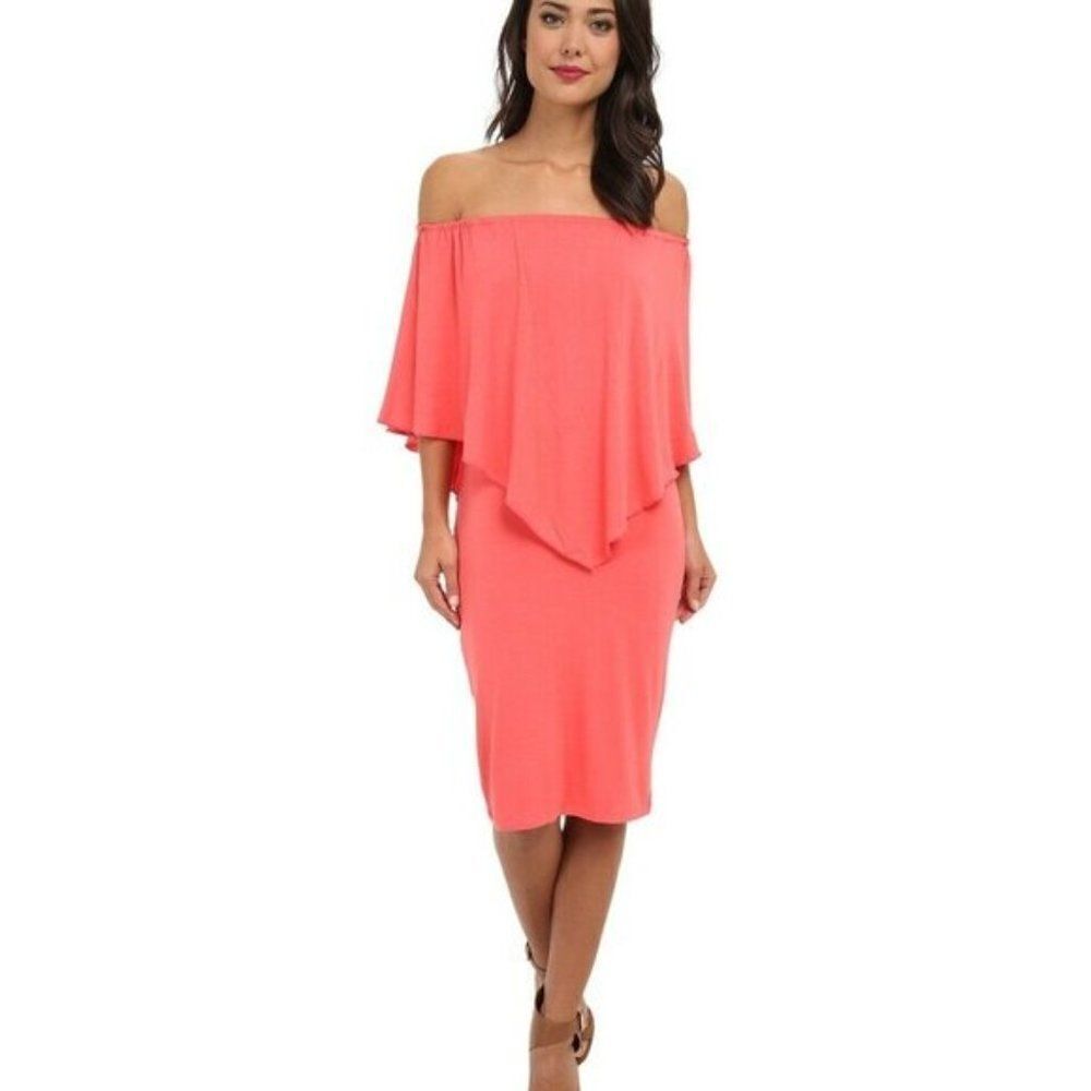 NWOT Culture Phit Women's Nalah Dress Coral Size XS‎